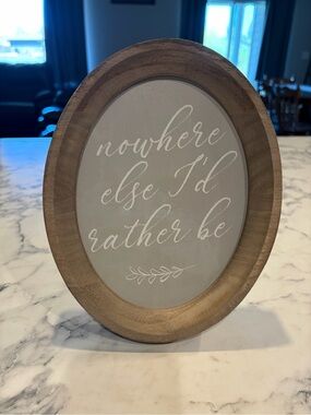 Table Sign Decor